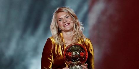 winner of the 2018 Ballon d'Or, Ada Hegerberg.