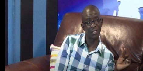 Kenya sports commentator Bernard Otieno explains a point during a past interview.