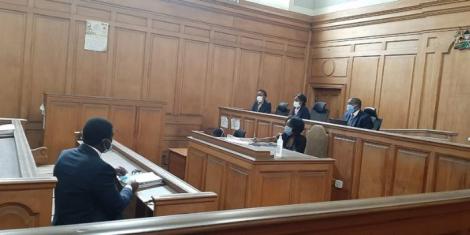 A court session in Kenya.