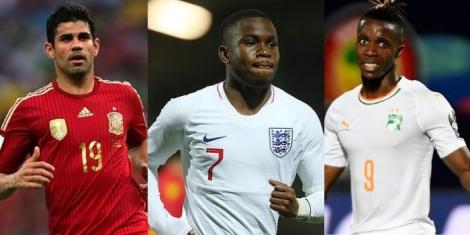 Diego Costa Ademola Lookman Wilfried Zaha