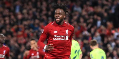Outgoing Liverpool Foward Divock Origi