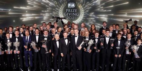 Different champions feted at the FIA’s annual FIA Prize-Giving ceremony in Paris on Thursday, December 16. 