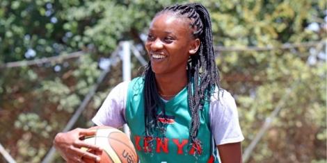 Kenya Lioness guard Jemimah Omondi