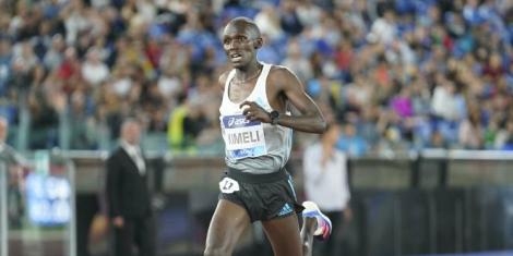 Kenyan Athlete Nicholas Kimeli at the Wanda Diamond League in Rome, Italy on June 9, 2022..jpg (3