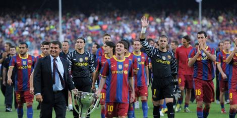 Laporta and Messi