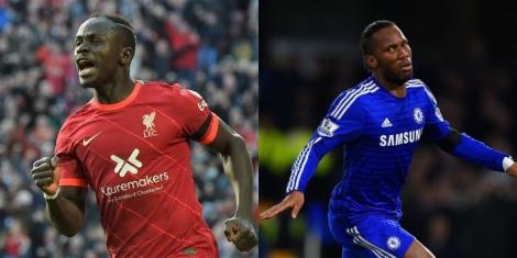 Mane and Drogba