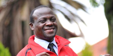 Former Shujaa head coach Innocent Simiyu.