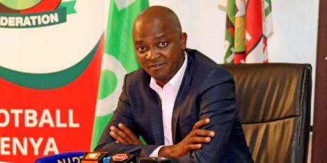 Former FKF president Nick Mwendwa who was ousted from office in November 2021