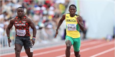Omanyala 100m race