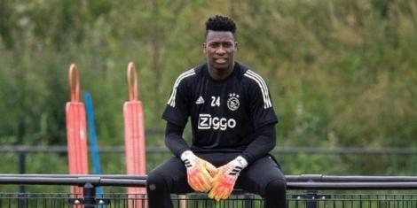 Cameroon goalkeeper Andre Onana
