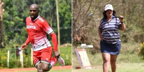Collage image of nominated CS for Roads, Transport and Public Works Kipchumba Murkomen (L) and Nairobi Women's Representative Esther Passaris (R).