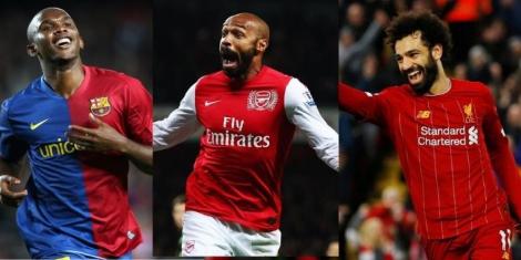 Samuel Etoo Thierry Henry Mohamed Salah