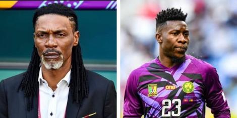 Rigobert Song and Andre Onana