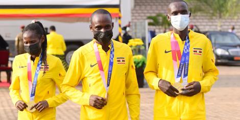 Uganda athletes
