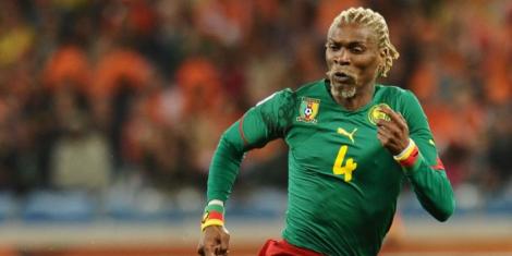Former Cameroon defender Rigobert Song in action in a past match.