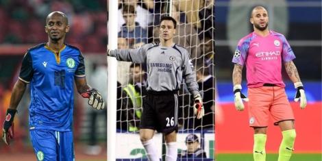 Chaker Alhadhur, John Terry and Kyle Walker