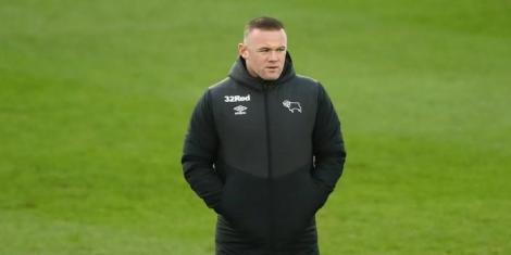Derby County Coach Wayne Rooney