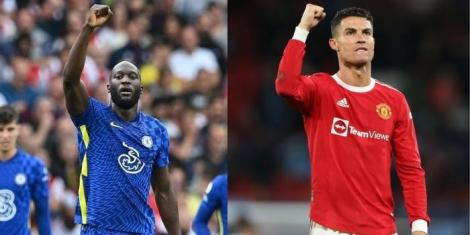 Romelu Lukaku(left) and Cristiano Ronaldo(right)