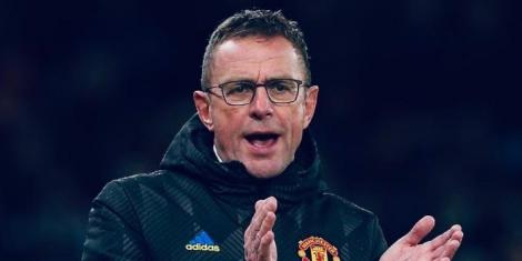 Manchester United interim manager Ralf Rangnick.