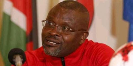 Former Harambee Stars Coach Ghost Mulei
