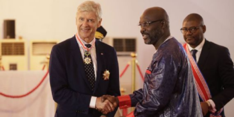 Tim Weah and Wenger