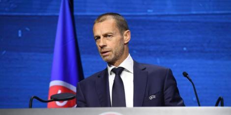 UEFA President Aleksander Ceferin during the 45th Ordinary UEFA Congress