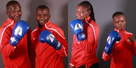 Nick Okoth, Shaffi Bakari, Elizabeth Andiego and Christine Ong'are 