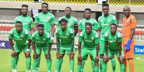 Gor Mahia Players Post For A Picture Before A Match