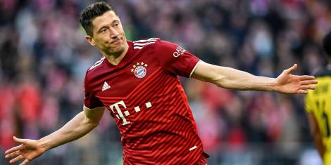 Robert Lewandowski with Bayern Munich