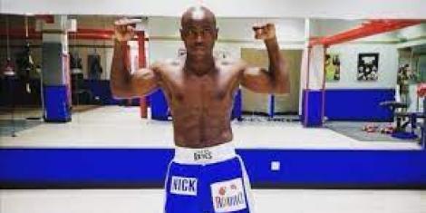 Dubai based Kenyan boxer, Nicholas Mwangi