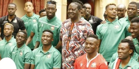 raila odinga harambee stars