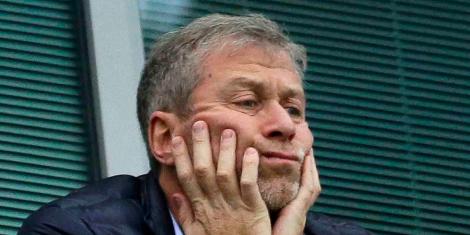Chelsea Owner Roman Abramovich watches a past match at Stamford Bridge.